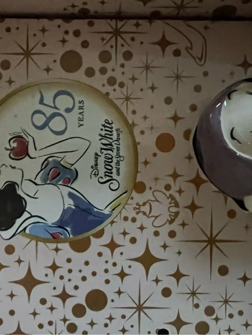Disney Snow White & Dopey Ceramic Salt and Pepper Shakers 85 Years Edition